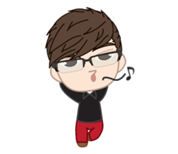 Mini doll Khun Van sticker #5465271