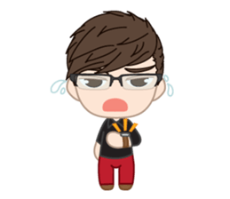 Mini doll Khun Van sticker #5465276