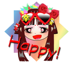 NINHIME Japanese culture version sticker #5465306