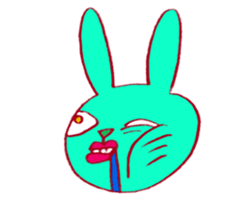 Marble Rabbit sticker #5466029