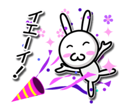 Disciple rabbit [P] sticker #5466673