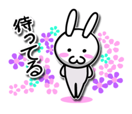 Disciple rabbit [P] sticker #5466689