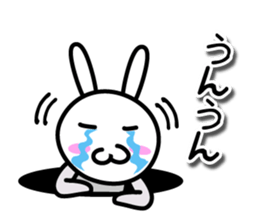 Disciple rabbit [P] sticker #5466696