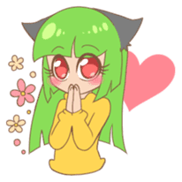 Yayako & Shiro sticker #5467224