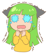 Yayako & Shiro sticker #5467227