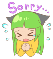 Yayako & Shiro sticker #5467229