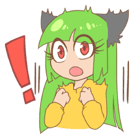 Yayako & Shiro sticker #5467237