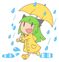 Yayako & Shiro sticker #5467239