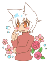 Yayako & Shiro sticker #5467244