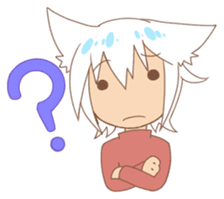 Yayako & Shiro sticker #5467246