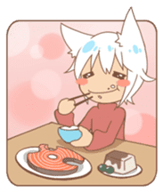 Yayako & Shiro sticker #5467247