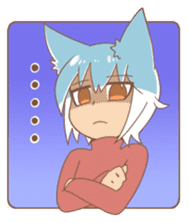 Yayako & Shiro sticker #5467251