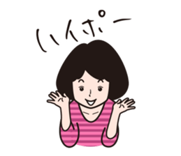 A camera-girl who loves shooting! sticker #5467304