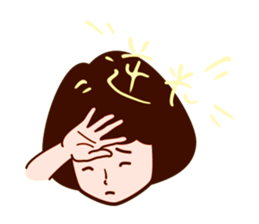 A camera-girl who loves shooting! sticker #5467309