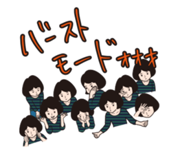 A camera-girl who loves shooting! sticker #5467327