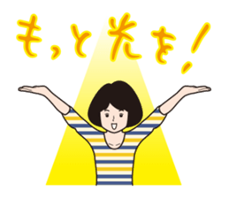 A camera-girl who loves shooting! sticker #5467333