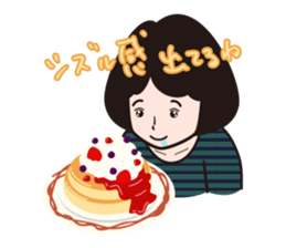 A camera-girl who loves shooting! sticker #5467337