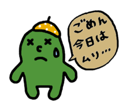 Coloful sticker of a working girl sticker #5468073