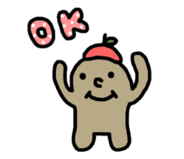 Coloful sticker of a working girl sticker #5468074