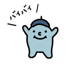 Coloful sticker of a working girl sticker #5468079