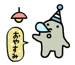 Coloful sticker of a working girl sticker #5468099