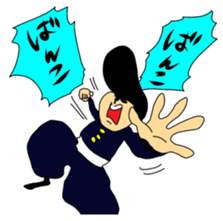 SHASHATTORU!Okayamaben sticker #5468379