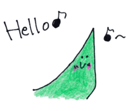 Leaves leaf sticker #5468814