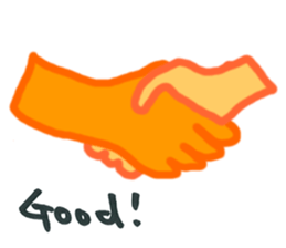Right and Left-shoes are good friends! sticker #5469536