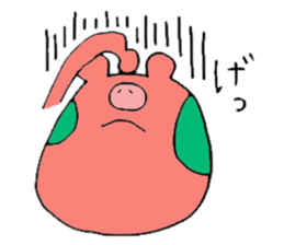 TANUHOHO -a i  u e o- sticker #5469868