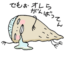 Birds of bald Osaka sticker #5470213