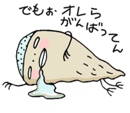 Birds of bald Osaka sticker #5470213