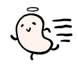 beans and chick sticker #5470264