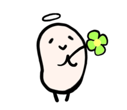 beans and chick sticker #5470266