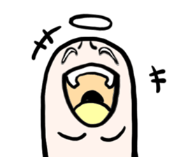 beans and chick sticker #5470275