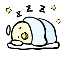 beans and chick sticker #5470279