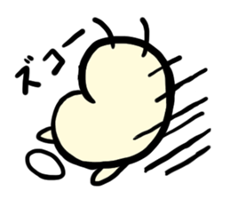 beans and chick sticker #5470285