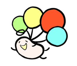 beans and chick sticker #5470286