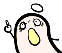 beans and chick sticker #5470298