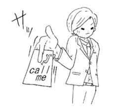 Carefree employees "YASUYUKI". sticker #5471258
