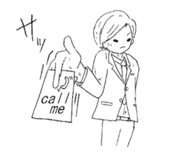 Carefree employees "YASUYUKI". sticker #5471258