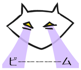 Bluntness cat sticker #5471500