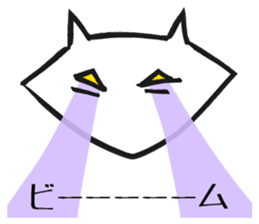 Bluntness cat sticker #5471500