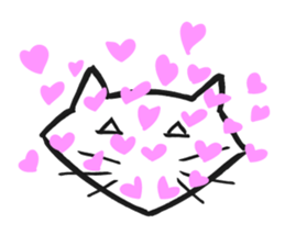 Bluntness cat sticker #5471533
