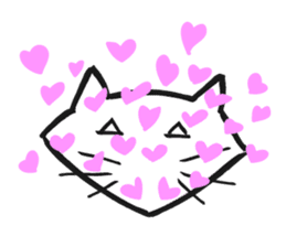 Bluntness cat sticker #5471533