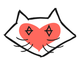 Bluntness cat sticker #5471534