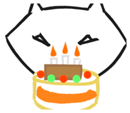 Bluntness cat sticker #5471539