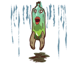 Growin foot banana sticker #5471703