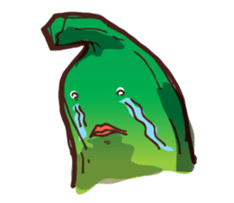 Growin foot banana sticker #5471729