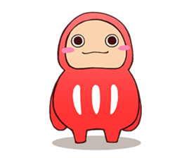 Hey! Daruma! sticker #5471940