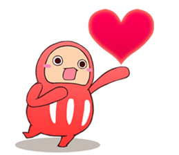 Hey! Daruma! sticker #5471948